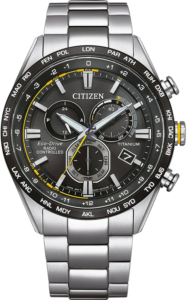 Ceas analogic pentru bărbați Citizen Eco-Drive Titanium - CB5947-80E