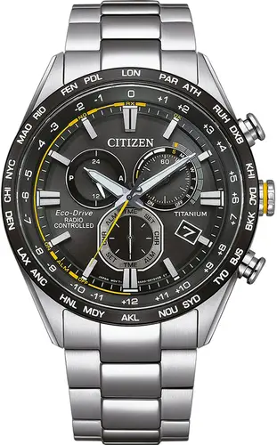 Ανδρικό αναλογικό ρολόι Citizen Eco-Drive Titanium - CB5947-80E