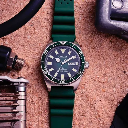 Мъжки часовник Citizen Automatic Diver Challenge - NY0121-09XE - 4