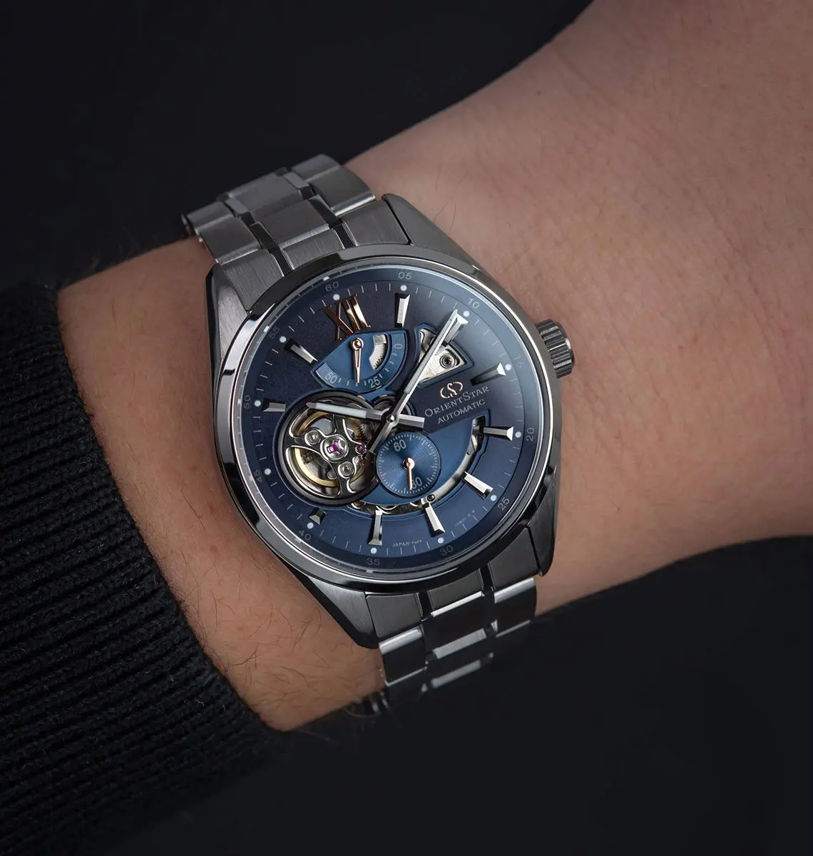 Ceas bărbătesc Orient Star Modern Skeleton - RE-AV0132L - image 4