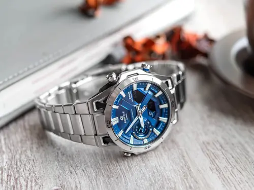 Ceas pentru bărbați Casio Edifice Bluetooth Solar - ECB-2300D-2AEF - 2