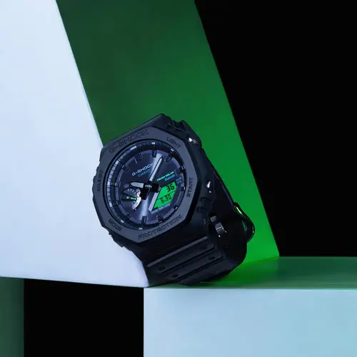 Ανδρικό ρολόι Casio G-Shock Bluetooth Solar - GA-B2100BEG-1AER - 2
