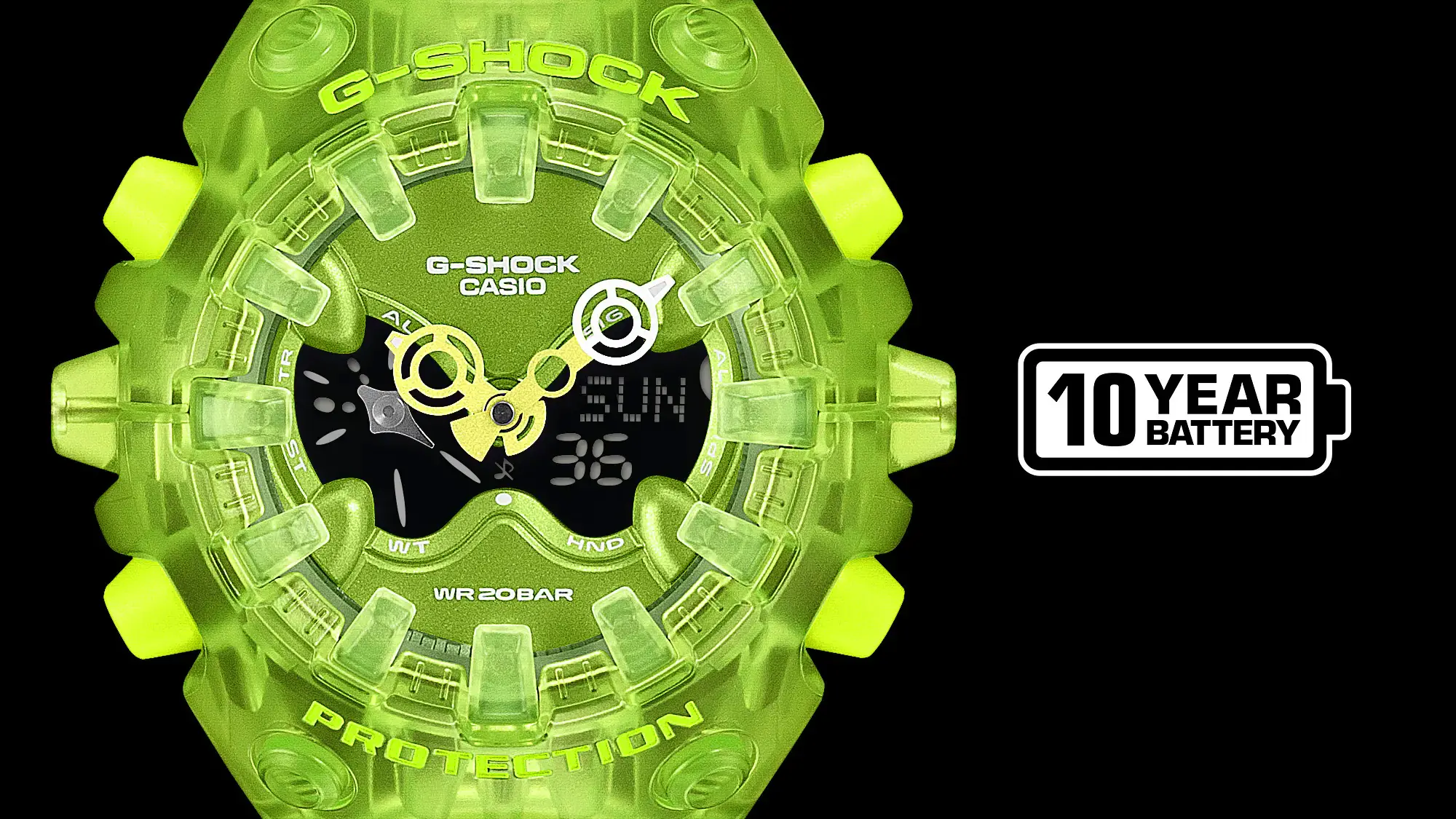 Часовник Casio G-Shock - GA-V01SKE-3AER - image 1