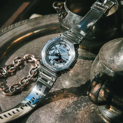 Ανδρικό ρολόι Casio G-Shock - GM-2100YM-8AER - 2