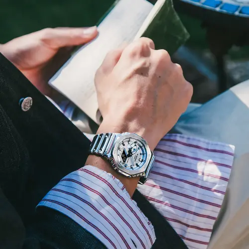 Мъжки часовник Casio G-Shock - GM-2100YM-8AER - 4