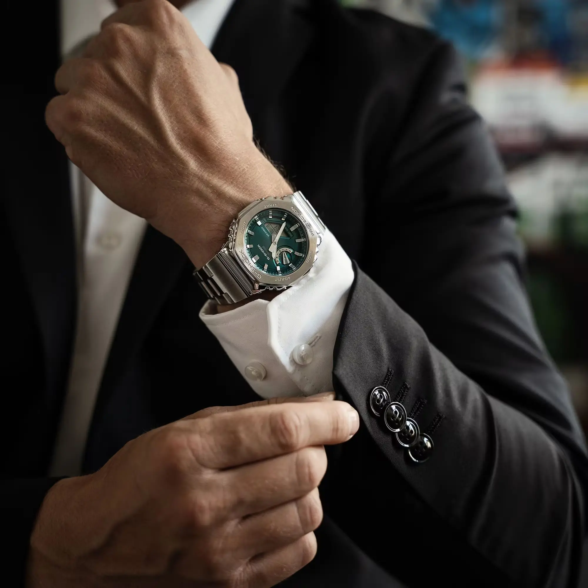 Ανδρικό ρολόι Casio G-Shock - GM-2110D-3A1ER - image 1