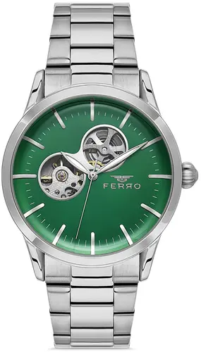 Ανδρικό ρολόι Ferro Open Heart - F31445A-A6 - 1