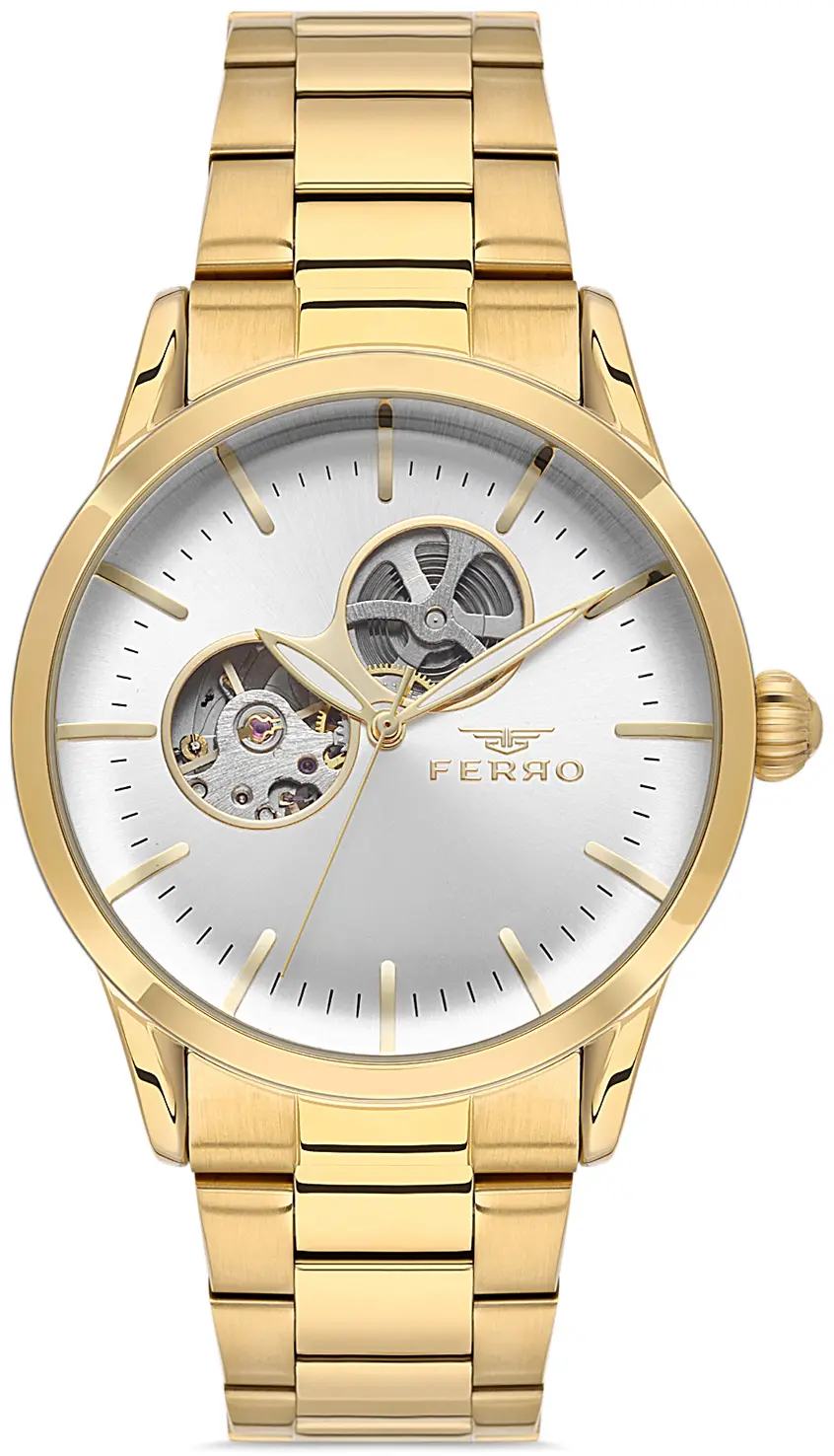 Ceas bărbătesc Ferro Open Heart - F31445A-B