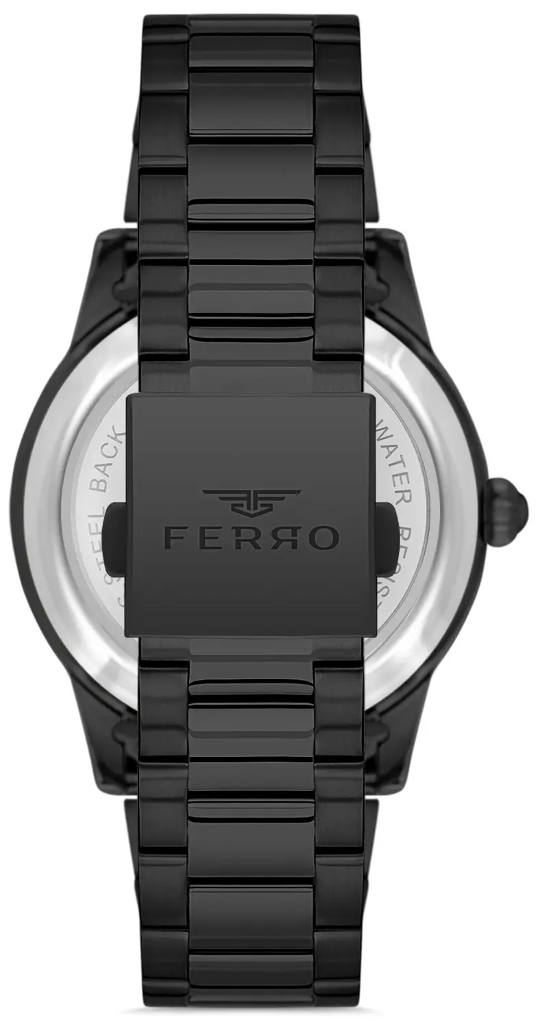 Мъжки часовник Ferro Open Heart - F31445A-G - image 1