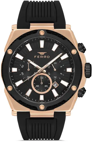 Ανδρικό ρολόι Ferro Chronograph - FM11396D-R - 1