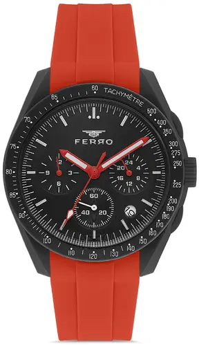 Ανδρικό ρολόι Ferro Chronograph - FM11401DWT-G - 1