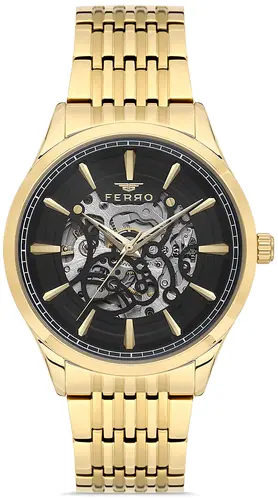 Ceas bărbătesc Ferro Skeleton Automatic- FM31440A-B2 - 1