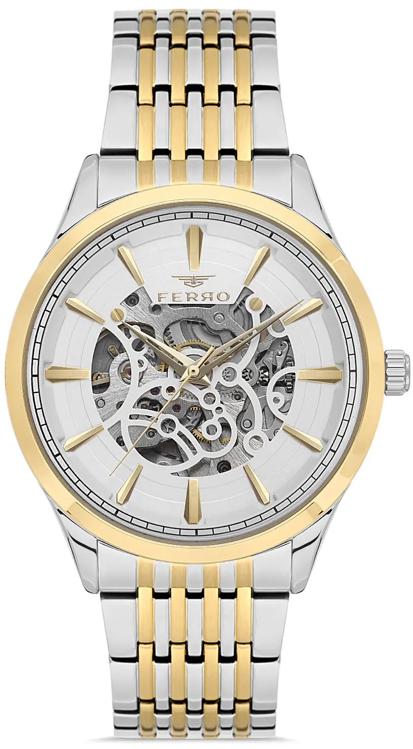 Мъжки часовник Ferro Skeleton Automatic- FM31440A-D