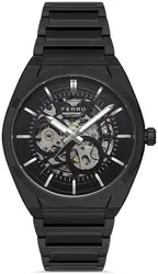 Мъжки часовник Ferro Skeleton Automatic- FM3194AWT-G