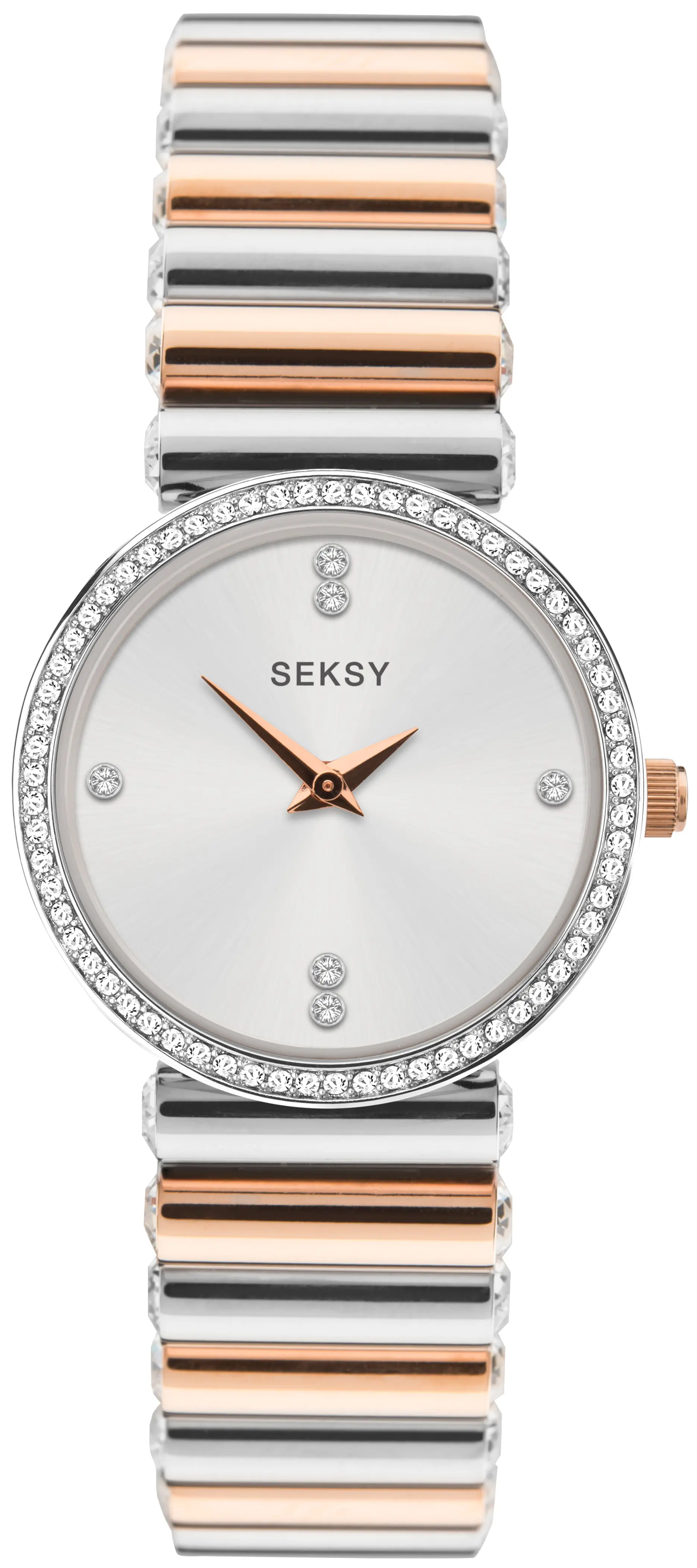 Ceas de damă Seksy Edge Swarovski Crystals - S-40045.94