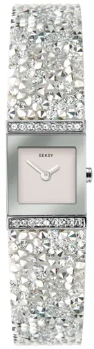 Γυναικείο ρολόι Seksy Swarovski Crystals - S-40042.37