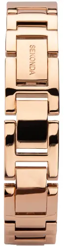 Γυναικείο ρολόι Seksy Iridescent Pink Slim Swarovski Crystals - S-2952.37 - 3