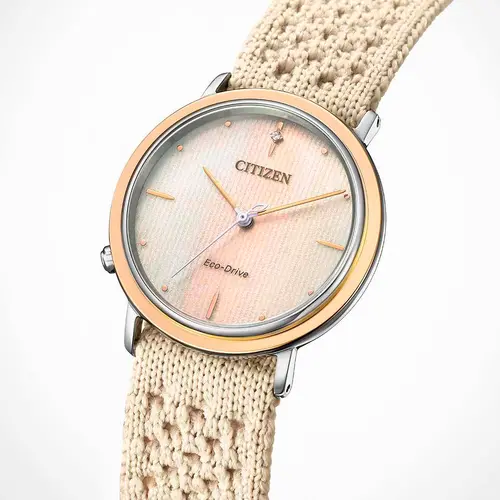 Ceas analogic de damă Citizen Eco-Drive Ambiluna - EM1006-40A - 3