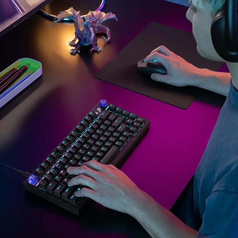 Μηχανικό gaming πληκτρολόγιο Logitech G316 X 75 - Hot-Swappable Tactile Switch - Μαύρο - image 4