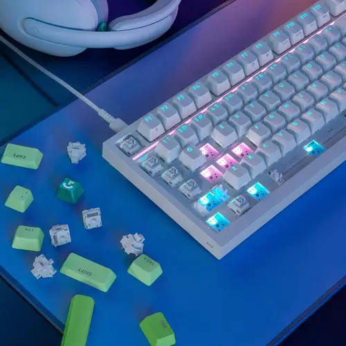 Μηχανικό gaming πληκτρολόγιο Logitech G316 X 75 - Hot-Swappable Tactile Switch - Λευκό - 3