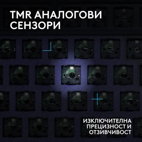 Tastatură mecanică de gaming Logitech G512 X 98 - Dual Swap Linear Analog/Mechanical Switch - Negru - 8