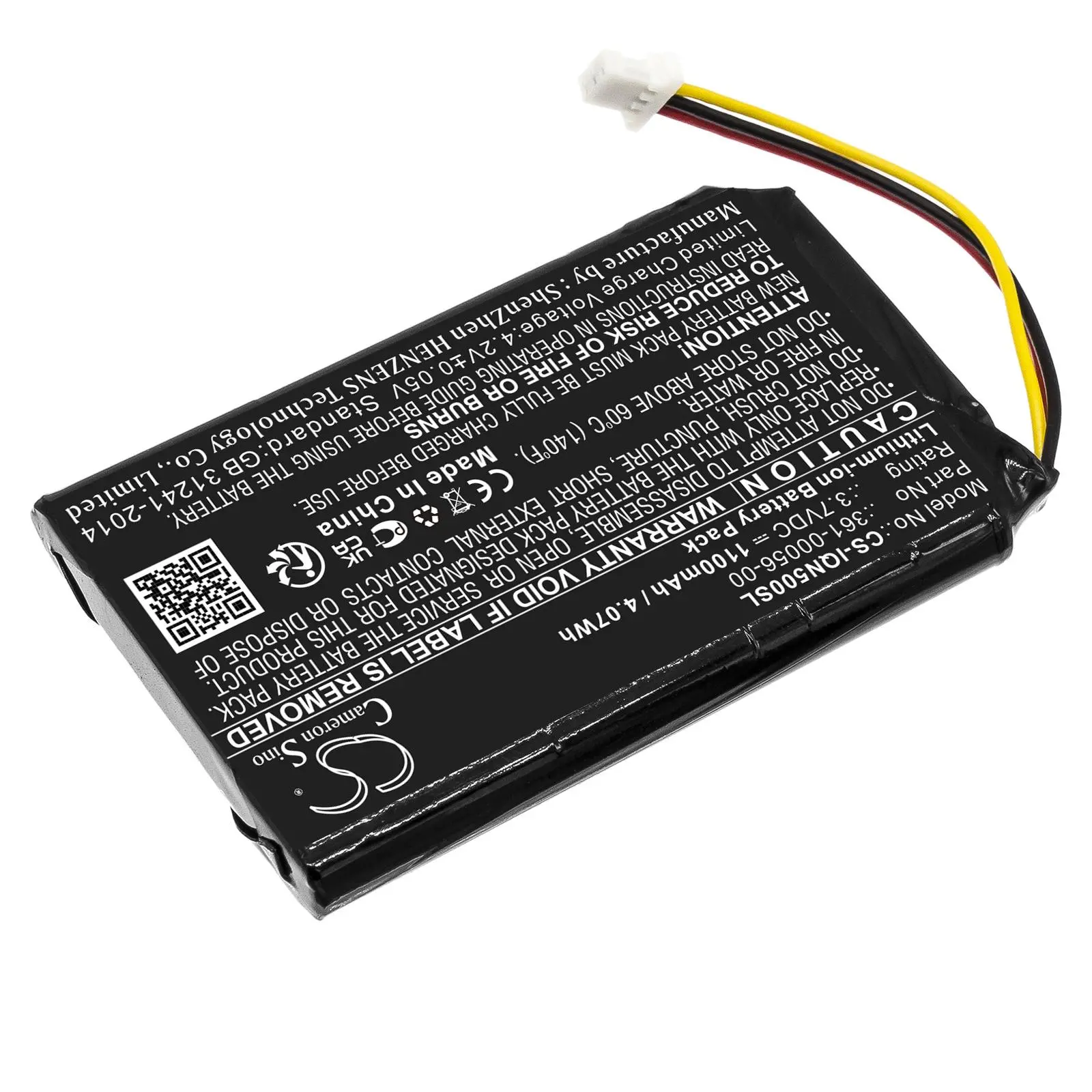 Baterie pentru GPS GARMIN Nuvi 30, Nuvi 50, Drive 50 LM 3,7V 1100mAh LiIon Cameron Sino - image 1
