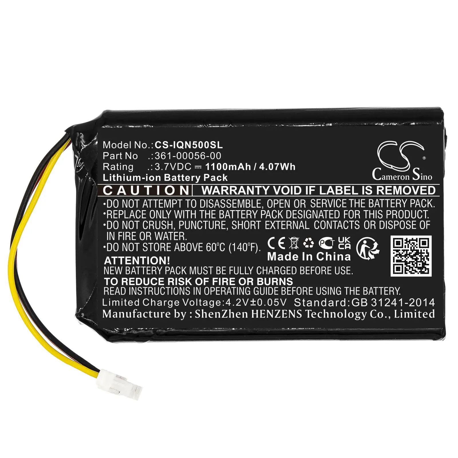 Baterie pentru GPS GARMIN Nuvi 30, Nuvi 50, Drive 50 LM 3,7V 1100mAh LiIon Cameron Sino - image 2