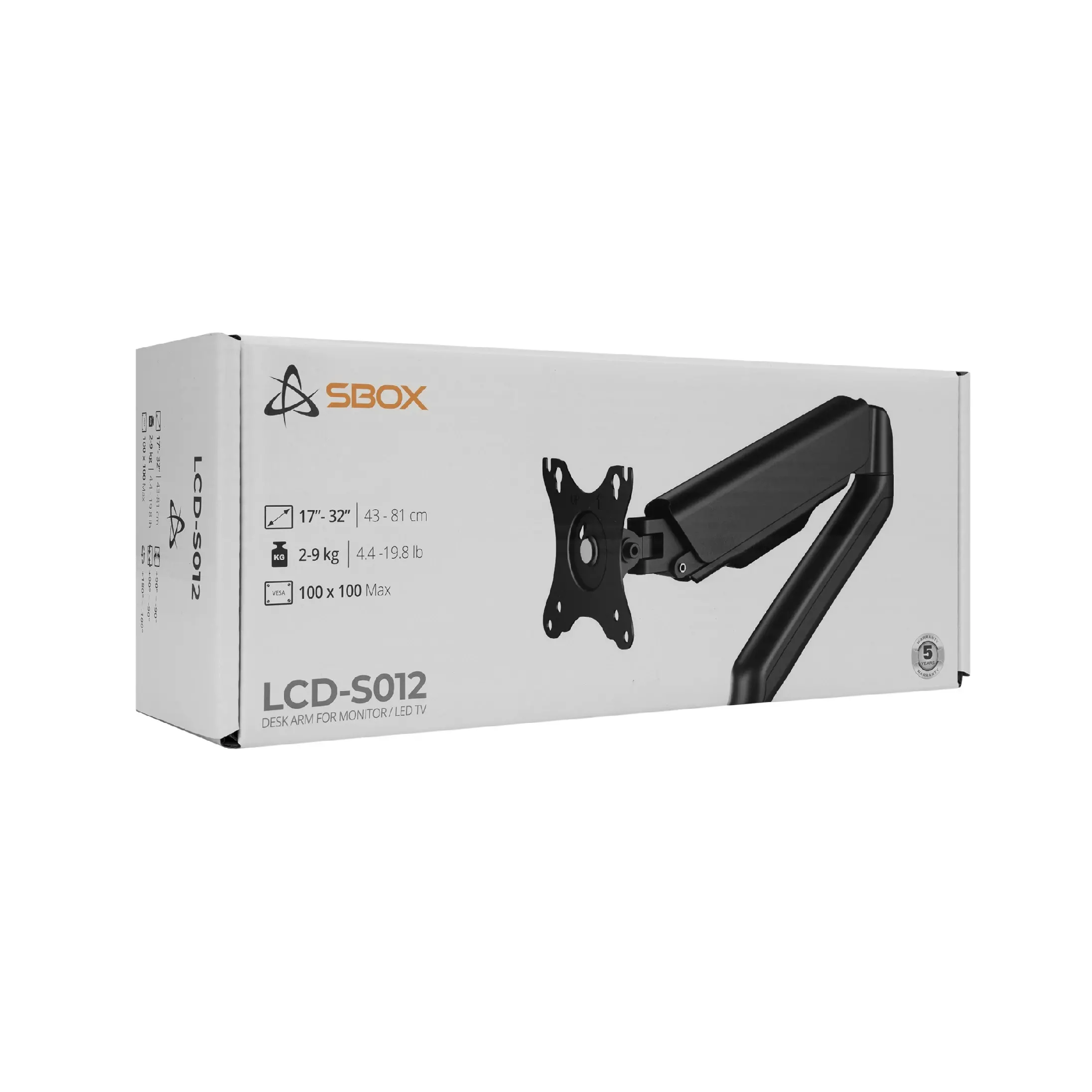SBOX Suport de monitor pentru birou Desk Mount Monitor - LCD-S012-3 - image 10