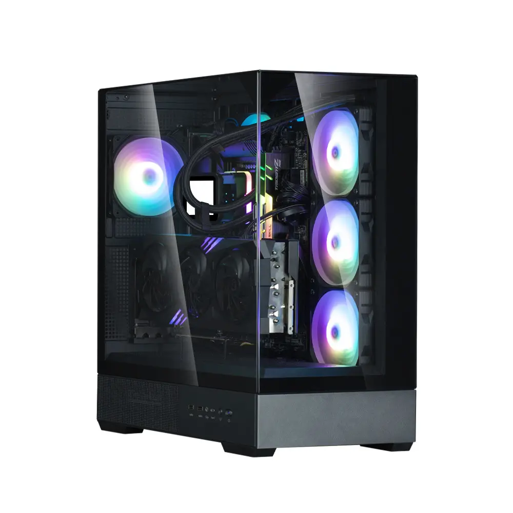 Κουτί υπολογιστή, Zalman ZALMAN P40 PRISM+ ATX MID μαύρο - image 1