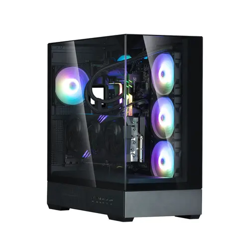 Carcasă pentru calculator, Zalman ZALMAN P40 PRISM+ ATX MID negru - 2