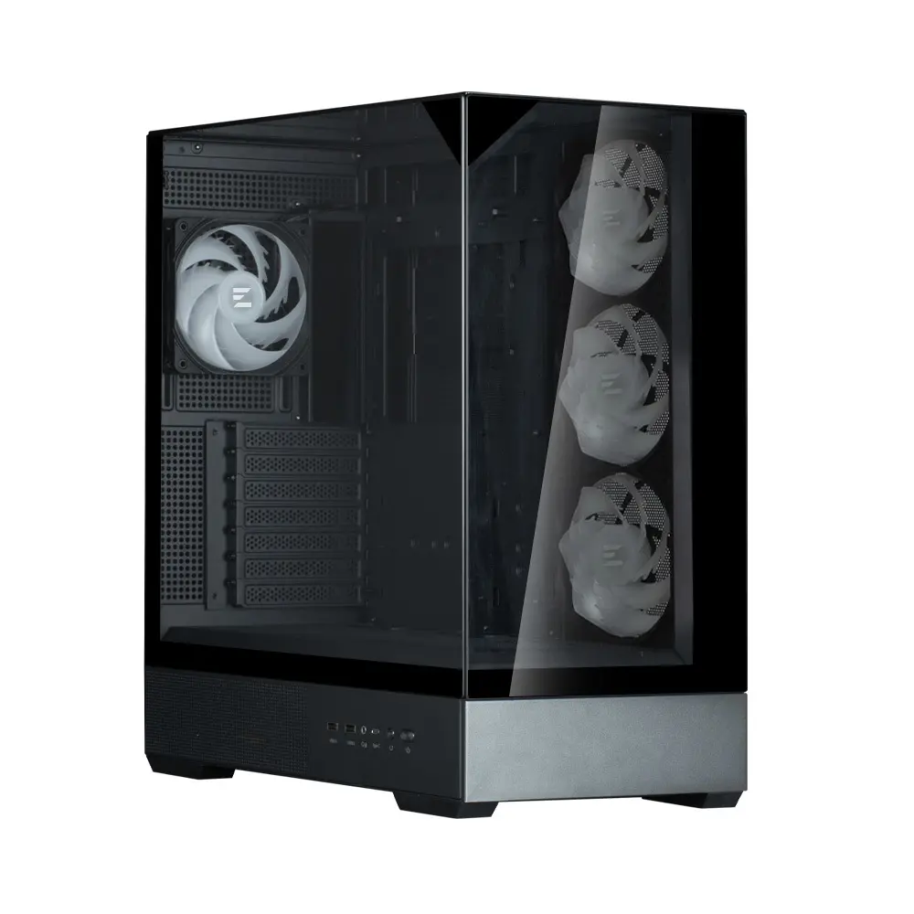 Кутия за компютър, Zalman ZALMAN P40 PRISM+ ATX MID BLAC - image 2