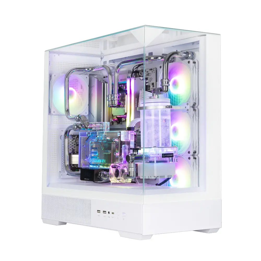 Κουτί υπολογιστή, Zalman ZALMAN P40 PRISM+ ATX MID λευκό - image 1