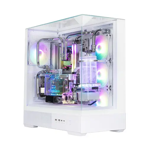 Carcasă pentru calculator, Zalman ZALMAN P40 PRISM+ ATX MID alb - 2