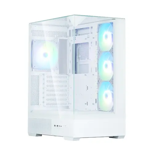 Carcasă pentru calculator, Zalman ZALMAN P40 PRISM+ ATX MID alb - 1