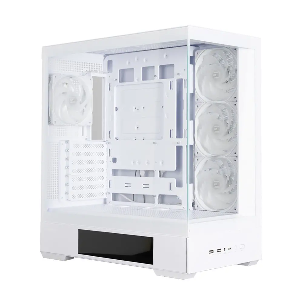 Carcasă calculator, Zalman ZALMAN P40 DS ATX MID TWR WHIT - image 3