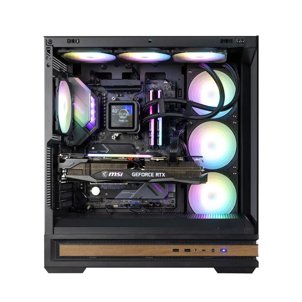 Carcasă PC, Zalman ZALMAN P40 NAMU ATX MID negru - image 10