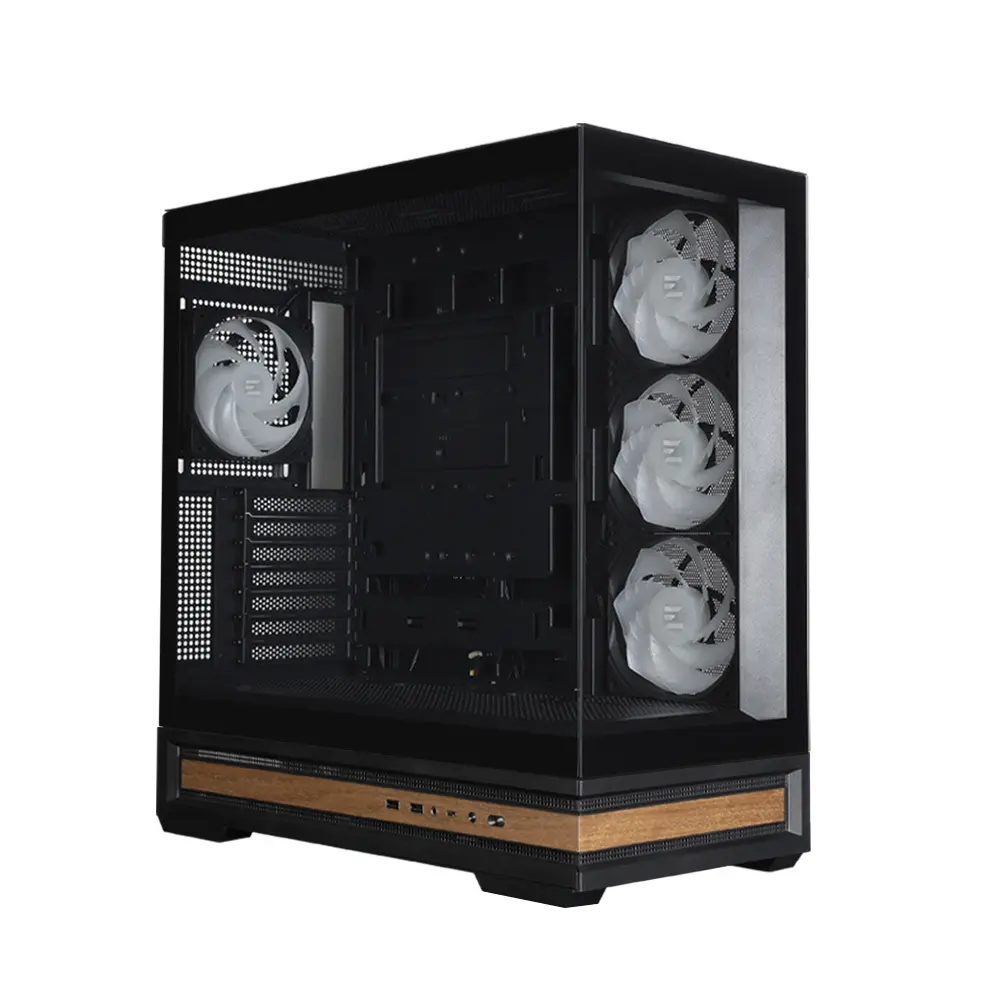 Кутия за компютър, Zalman ZALMAN P40 NAMU ATX MID BLACK - image 3