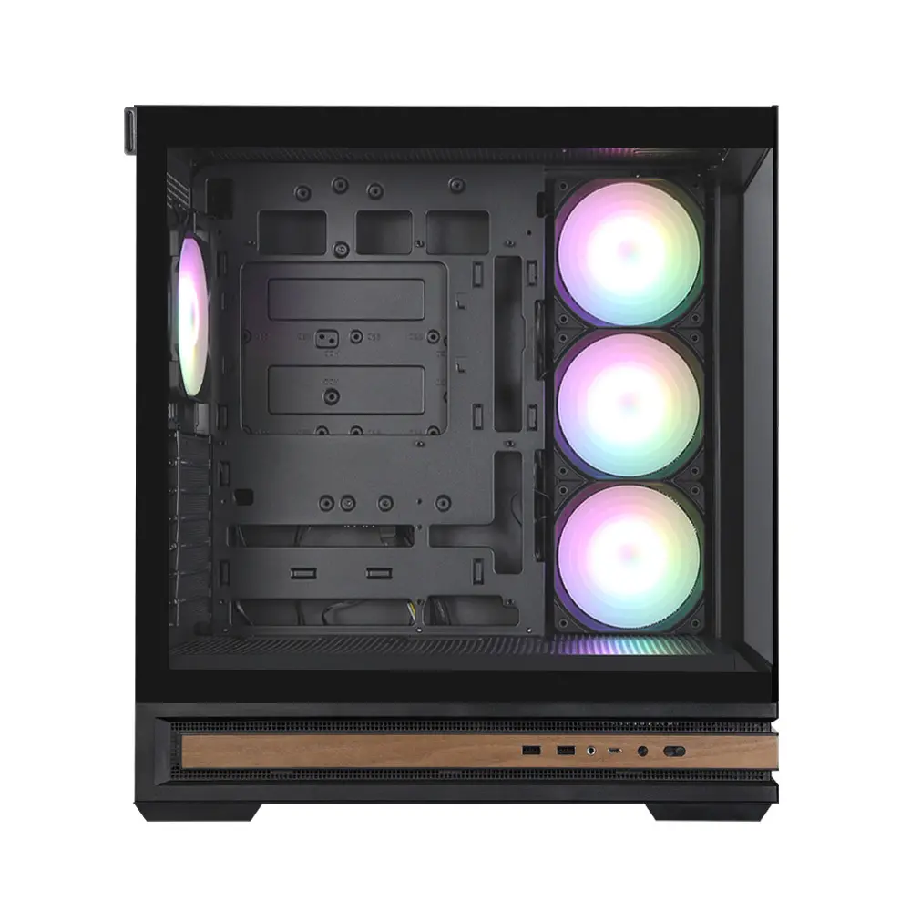 Кутия за компютър, Zalman ZALMAN P40 NAMU ATX MID BLACK - image 6