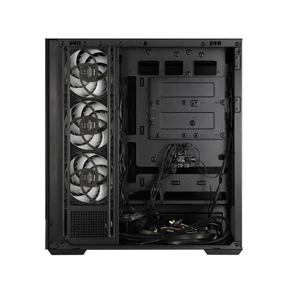 Carcasă PC, Zalman ZALMAN P40 NAMU ATX MID negru - image 9