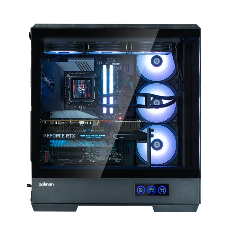 Carcasă PC, Zalman ZALMAN P50 DS ATX MID TWR negru - image 11