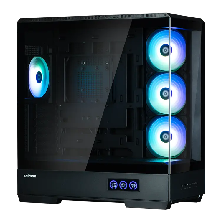 Carcasă PC, Zalman ZALMAN P50 DS ATX MID TWR negru - image 12