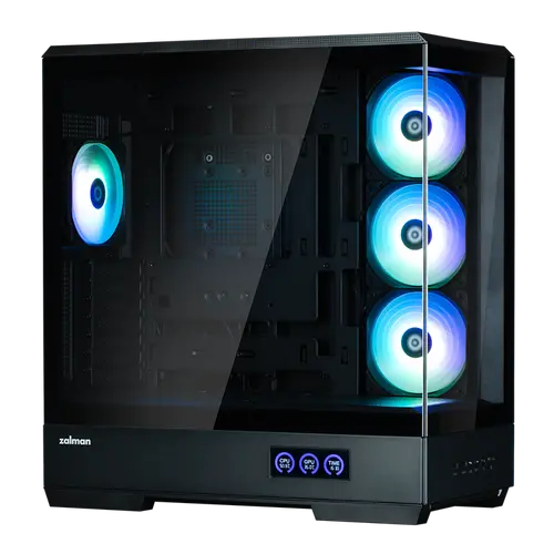 Carcasă PC, Zalman ZALMAN P50 DS ATX MID TWR negru - 13