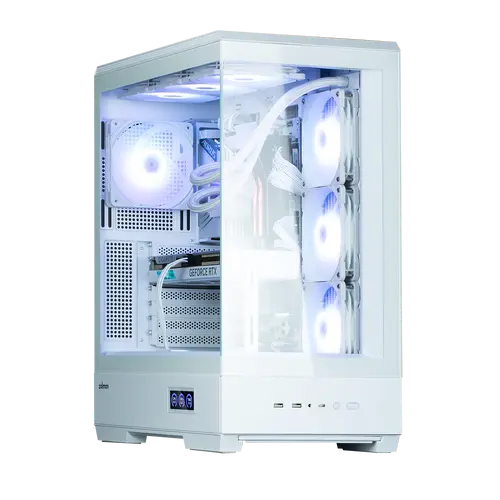 Κουτί υπολογιστή, Zalman ZALMAN P50 DS ATX MID TWR λευκό - 5