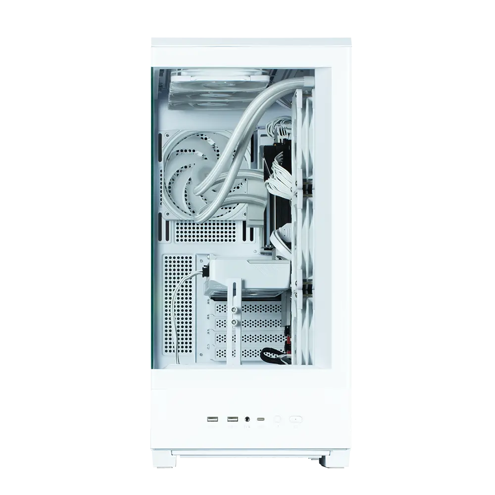 Carcasă PC, Zalman ZALMAN P50 DS ATX MID TWR alb - image 6
