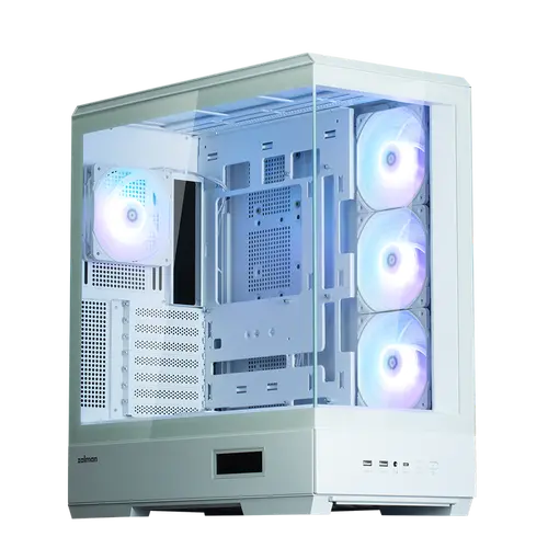 Κουτί υπολογιστή, Zalman ZALMAN P50 DS ATX MID TWR λευκό - 8