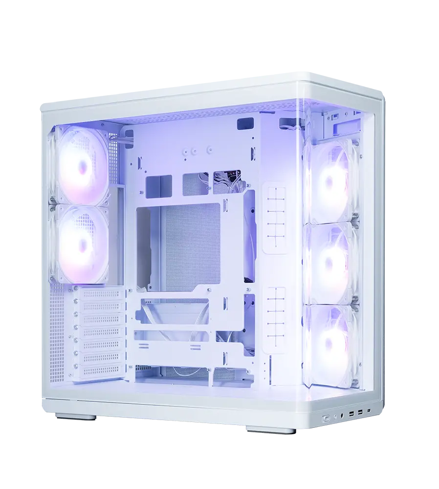 Carcasă PC, Zalman ZALMAN P60 ATX MID TWR alb - image 1
