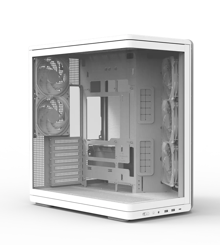 Carcasă PC, Zalman ZALMAN P60 ATX MID TWR alb - image 10