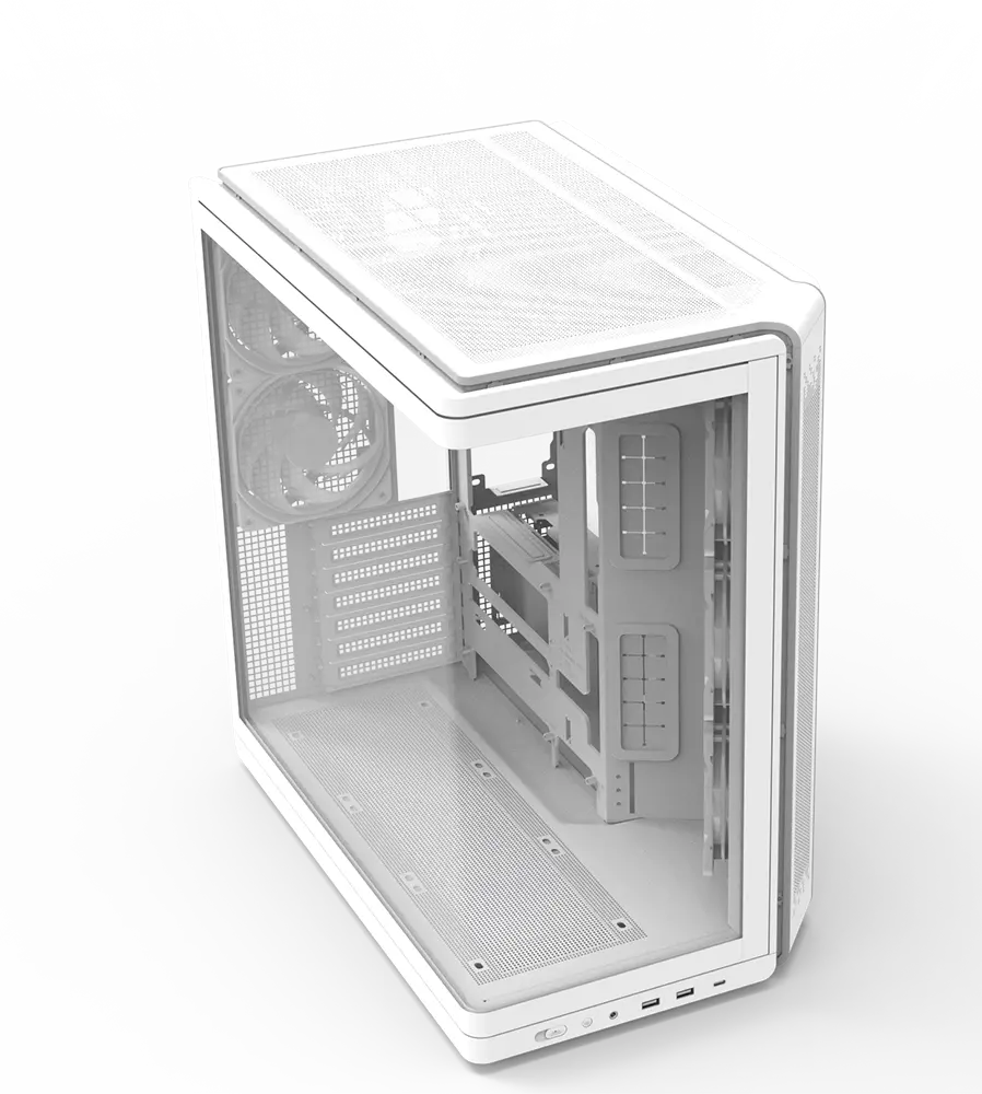 Carcasă PC, Zalman ZALMAN P60 ATX MID TWR alb - image 13