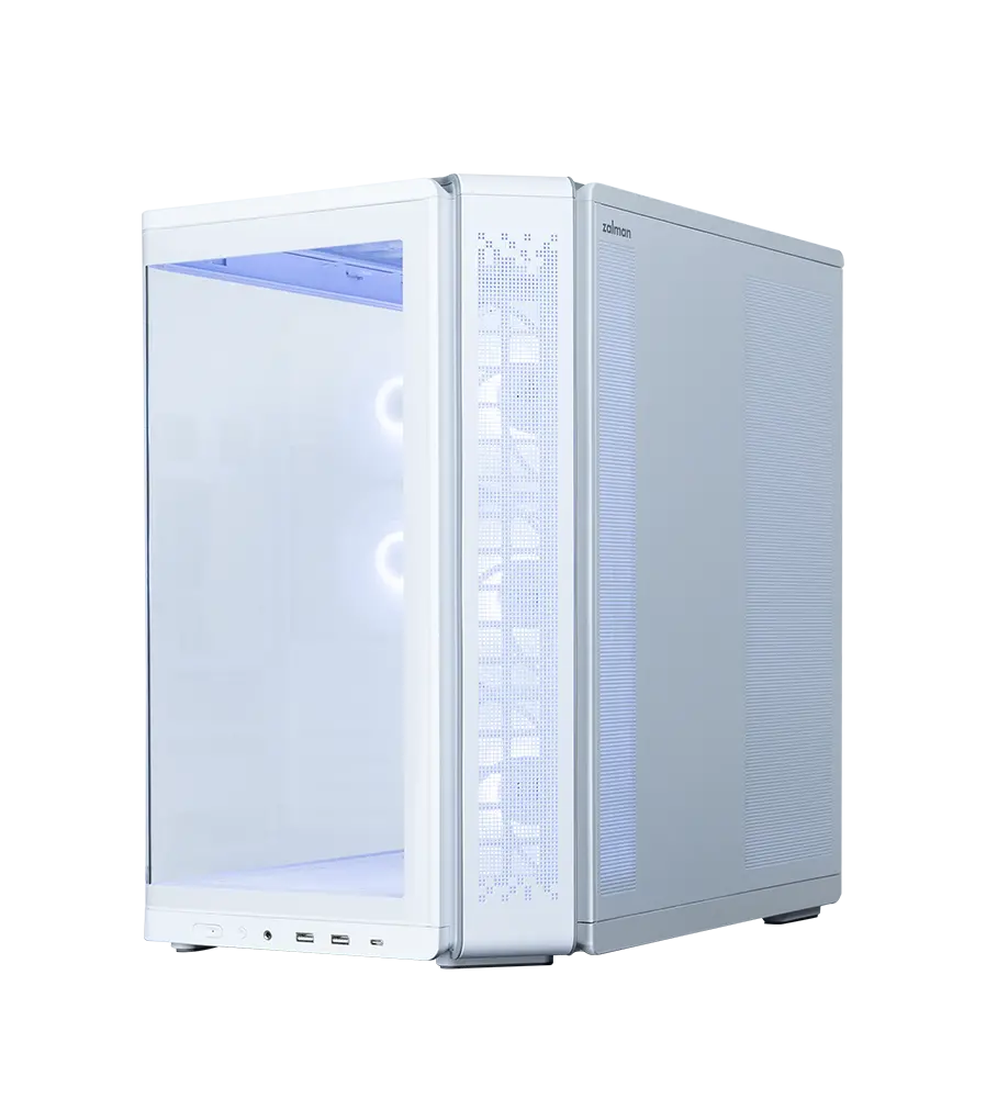 Carcasă PC, Zalman ZALMAN P60 ATX MID TWR alb - image 3