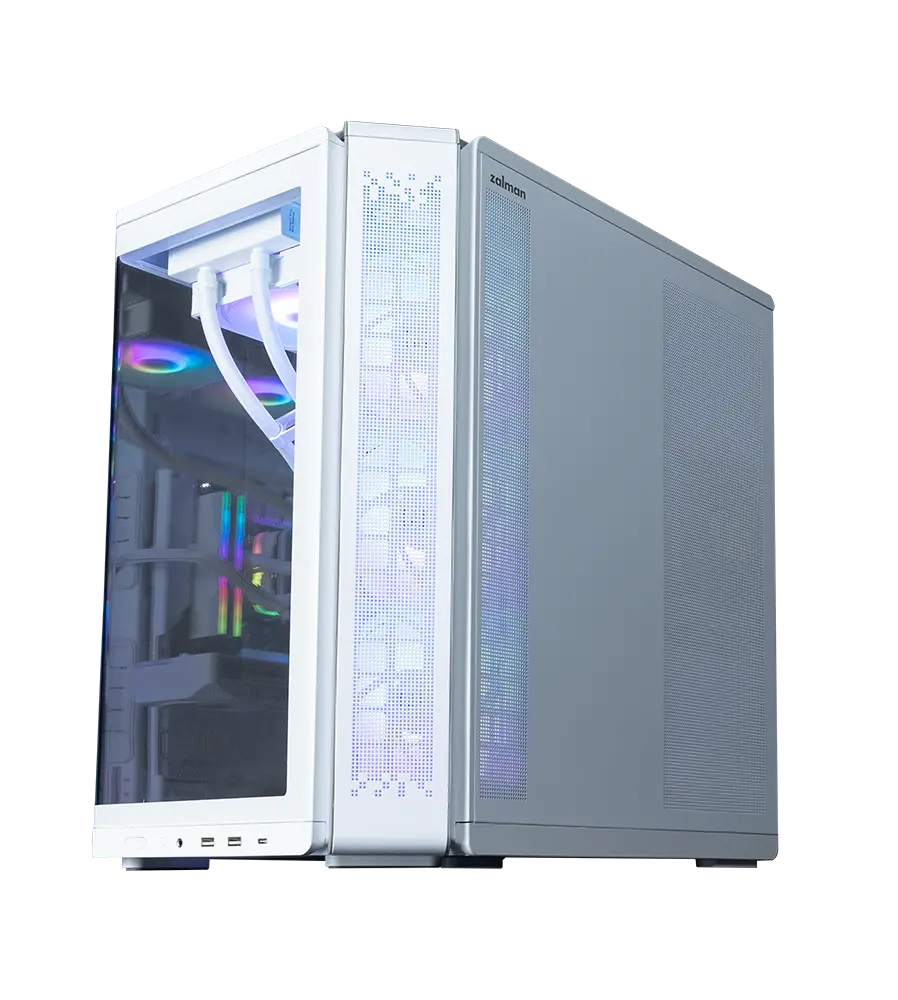 Κουτί υπολογιστή, Zalman ZALMAN P60 ATX MID TWR λευκό - image 5